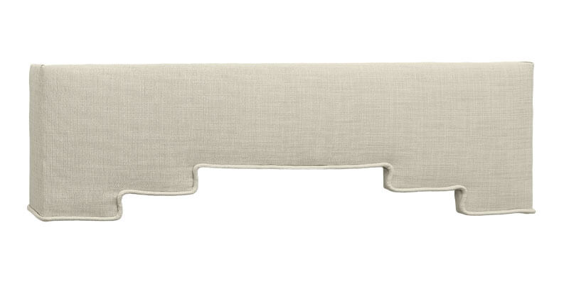 A sample of an Albany Cornice from Carole Fabrics